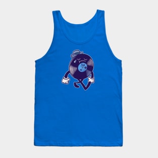 Retro Sad B-Side Record Tank Top